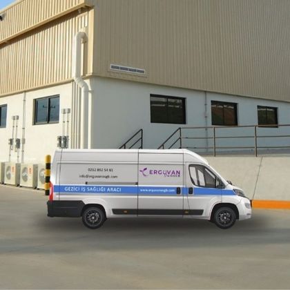 Erguvan OSGB mobil sağlık tarama aracı